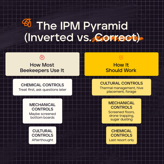 The treatment treadmill: when mite problems are really energy problems