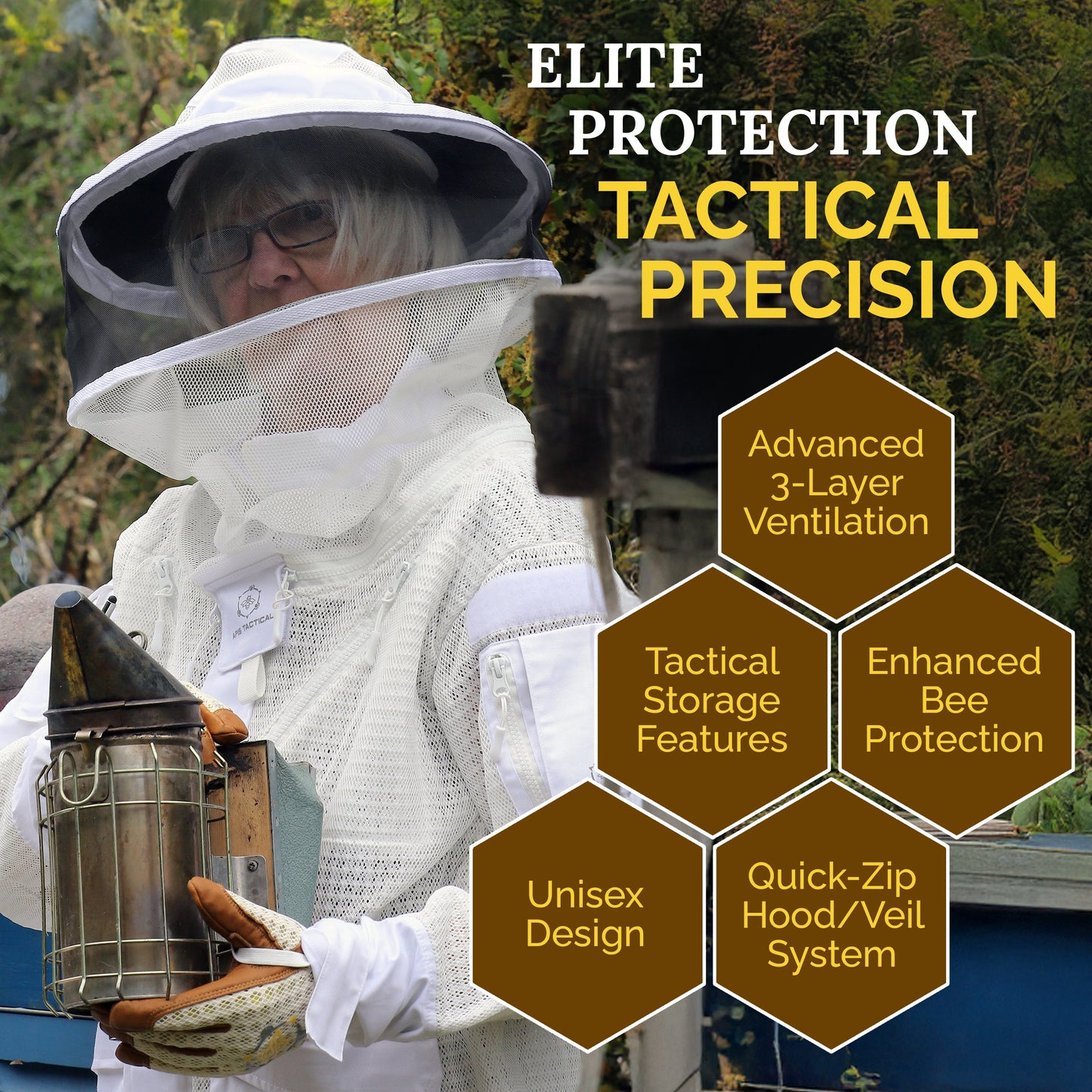Beekeeping Round Hood