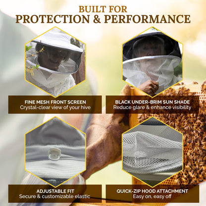 Beekeeping Round Hood