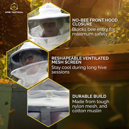 Beekeeping Round Hood