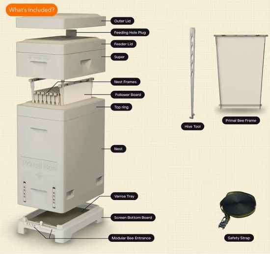 Primal Bee Hive Starter Kit